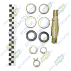 102-3405103 ЗИ Палец рулевого гидроцилиндра Ц50 L=130 Р=М20х1,5/ М24х2 под ШС25 в сборе; (в сборе) крепл-я рулевого цилиндра МТЗ-1221 ВЗТЗЧ