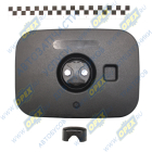 САКД.458201.060 Зеркало боковое КАМАЗ,МАЗ широкоугольное сферическое (250х180) без обогрева (дополнит.) ГАЗ