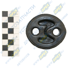 3221-1203163 Подушка (амортизатор) L=52х75 h=23 2отв.ф12 глушителя; Н/О РТИ Газон,Газель Бизнес,Некст,Соболь,ГАЗ-3307,3308,3309 ГАЗ