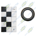 РР10002720 Гайка DIN6923 M18x1,5 h=10 К=24 фланцевая соединительного фланца масляного насоса высокого давления Газель Некст дв.G21 ГАЗ