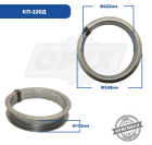КП-120Д Кольцо (сталь) проставочное дисков щеточного оборудование (проставка дщ) Гепард