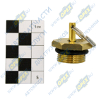 DA-00903 Клапан слива конденсата Рнаруж=М22х1,5; 22х1,5, (с кольцом) ДАЛИ-авто