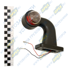 ГФ3.6-00 Фонарь габаритный (красно-белый) ф60 высота L=125 угол 90 градусов; Б/Л Евросвет