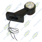 ГФ3.4 LED1-20 Фонарь габаритный (красно-белый) (Е-205); ф60 L=150; угол 45 градусов свтеодиод.(хрусталик) Евросвет