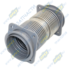 000.4859.255.000 Рукав глушителя (металлорукав) 2 квадр фл 4отв.ф10 дв.Cummins;  L=310 КАМАЗ-УВК