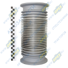 000.4859.244.000 Рукав глушителя (металлорукав) (гофра) ф120, L=292мм, КАМАЗ-6520 в сб.; (нержавейка) КАМАЗ-УВК