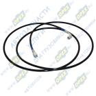 6460-5009055 Трубка ПВХ ф7 L=2200 Г=М12/Г=М12 К=14 фит 90гр ВД подъема кабины КАМАЗ (Полиамид) КАМАЗ-УВК