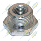 864806 Фитинг (штуцер) прямой; Рнаруж=М22х1,5/ Рвнутр=М12х1,5; L=18 К=27 КАМАЗ-УВК