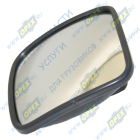 САКД458201.030 Зеркало (ПВХ) боковое КАМАЗ,МАЗ 24V 227х227 широкоугольное сфера с подогревом (дополнит.) КАМАЗ-УВК