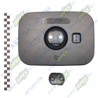 САКД458201.060-01 Зеркало боковое КАМАЗ,МАЗ широкоугольное сферическое (250х180) с подогревом (дополнит.) КАМАЗ-УВК