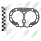 5320-3509043 Прокладка С/Ф; 105х160; фвнутр=60/60; 8отв.ф8/1отв.ф6, ГБЦ компрессора ЗИЛ, КАМАЗ КАМАЗ-УВК