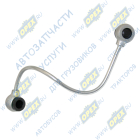 740.50-1111573-90 Трубка (сталь) ф4; L=230 под 2 штуцера ф10 подвода воздуха к корректору КАМАЗ