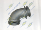 43255-1203011-03 Труба ф120 L=410; 2 квадрат.фланца 4отв.ф12 приемная КАМАЗ передняя КАМАЗ