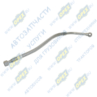 740.602-1118290-10 Трубка (сталь+шланг) ф16 L=620 Г=М18+К22/под штуцер ф14 подвода масла евро 4 КАМАЗ