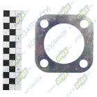 740.11-1111274 Пластина передняя привода ТНВД КАМАЗ-ЕВРО 95х95 1отв.ф64, 4отв.ф13 оверст.по центрам L=65 КАМАЗ