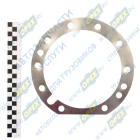 6520-2502053 Прокладка (сталь) ф165х220х0,1; 12отв.ф12 редуктора среднего моста КАМАЗ