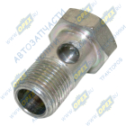 6520-3408204 Болт-штуцер С/И М18х34х1,5 Р=17 К=24 1 скв.отв. поворотный; х33х1,5 К=24 Р=16 1отв штуцер, поворотный КАМАЗ