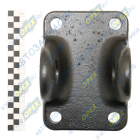 6520-2806047 Вилка S=90 L=205х145х130 4отв.ф20/2отв.ф39/2отв.М8х1,25 буксирная КАМАЗ