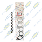 KV A274-1008080 Прокладка (газопровода) коллектора выпускного Газель Некст (дв.УМЗ-A274); нержавейка (в упаковке) Квадратис