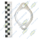 236-1008027-Б-103 Прокладка ф78х115, 1отв.ф60, 2отв.ф11 выпуск.трубы коллектора; окантовка (перфорированный металл) Квадратис