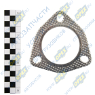 31105-1203240-105N Прокладка (м/асбест) треуг. 112х112; фвнутр=67; 3отв.ф10 приемной трубы ГАЗон Некст,ГАЗ-3308,3309,33106,Газель,Соболь,Валдай (дв.Cummins) Квадратис