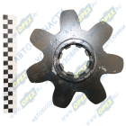 КО-104.01.03.008 Звездочка привода пескоразбрасывателя Z=7/8 шлиц,КО-713, КО-806, КО-823, КО-829 под якорную цепь А1-16х44 Комтехмаш