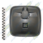 МОД.404 Зеркало (ПВХ) боковое КАМАЗ,МАЗ широкоугольное сферическое без обогрева (227х227х83); (235х235) КРУГОБЗОР