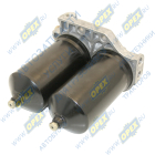 740.1117010 Фильтр ТО топлива двойной 2хф80 L=200 2отв.ф10, КАМАЗ,ГАЗ-диз.; с клапаном жиклера ЛААЗ