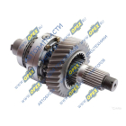 64229-2506010 Дифференциал МАЗ межосевой среднего мостав сб.эвольвентный шлиц (Z=28/18) (овальное банжо) МАЗ