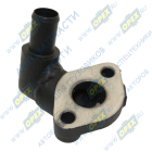 64227-1015130 Фланец подводящий правый МАЗ предпускового подогревателя МАЗ