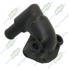 64227-1015130 Фланец подводящий правый МАЗ предпускового подогревателя МАЗ