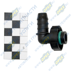 D16-ID12-90 12x15 Фитинг Штуцер топливный быстросъемный 90° (под трубку ф14) МАРК
