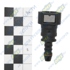 D9.49-ID6-180 6x8 Фитинг Штуцер топливный быстросъемный 180° (под трубку ф8) МАРК