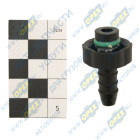 D12-ID8-180 8x10 Фитинг Штуцер топливный быстросъемный 180° (под трубку ф10) МАРК