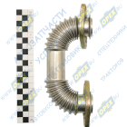 000.4859.358.000 Трубка рециркуляции газов МАЗ-4370 (дв.Д-245.35Е4) L=128, ф32 Металлокомпенсатор