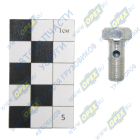 240-1104787 Болт-штуцер С/И М8х20х1 Р=12 К=12/13, 1отв d=3х3, короткий ММЗ