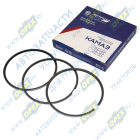 740.30-1000106 Кольца поршневые КАМАЗ Евро-1,2 на 1 г/п (h маслосъемного кольца=4мм) Мотордеталь