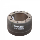 4370-3502070 Барабан тормозной МАЗ (8 шп.) задний (8 отв.H=210 мм) ПРАМО