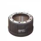 53205-3501070 Барабан тормозной H=250,ф396,dпосад.=285, 10 шпилек ф25 ПМ КАМАЗ-65115 ЕВРО ПРАМО