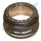 64221-3502070 Барабан тормозной МАЗ (10 шп.) (H=250, ф420, МАЗ п/прицеп-9758,93866) ПРАМО