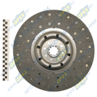 142-1601130Е Диск сцепления ведомый Евро ф350; шлиц=10; фшлица=42х6 усиленный; c безасбестовой накладкой ПРАМО
