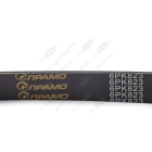 6PK823 Ремень поликлиновой LADA Granta 2190, 2191, Kalina 2192-2194; 6PK825 ПРАМО