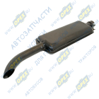60-1205015А Глушитель короткий (L=500мм+L трубы 350мм,ширина 230мм) с хомутом/МТЗ.Т-40,ЛТЗ/; (корот.) РУП-14