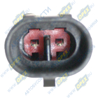 ОНЗ-00-03 Фонарь освещения номерного знака КАМАЗ-5490 LED 12/24В разъем АМР с проводом САКУРА