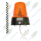 МИ 05 LED Маяк проблесковый оранжевый 24в (на болтах); 12/24в импульсный (30 светодиодов) 1 режим вспышек САКУРА