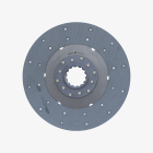 01-21С6 Диск сцепления ф350; шлиц=14; фшлица=68х6, ведомый А-41.Д-440; жесткий ТАРА