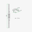 01-21С6 Диск сцепления ф350; шлиц=14; фшлица=68х6, ведомый А-41.Д-440; жесткий ТАРА