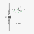 130-1601130-А7 Диск сцепления ведомый ф340 dпос=38 hступ=38 короткая ступица ЗИЛ 130,ЗИЛ 5301 (лапковая корзина); резин.демпфера ТАРА