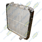 5551А2Т-1301010-002 Радиатор водяной МАЗ-5551А2 (дв. 236 М-2, 6562, 6563) (Евро-3); (3-х рядн.алюмин) 870х750х85; 2хd=45/1хd=18/1хd=75; кронштейн под бачок ТАСПО