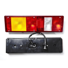 7452-262 Фонарь задний левый КАМАЗ,МАЗ,УРАЛ 24в со жгутом (вилка СЦАЗ); (24В,со жгутом) ТЕХАВТОСВЕТ